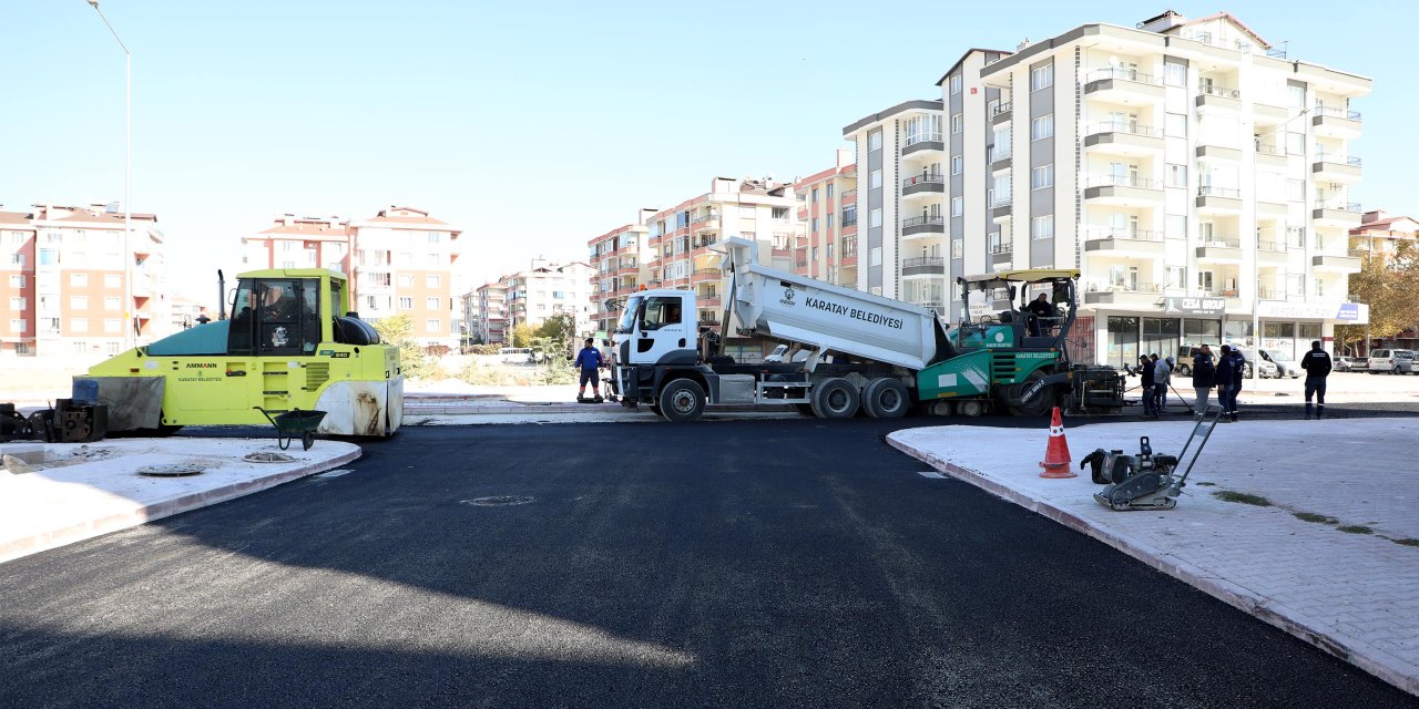 Karatay'ın ulaşım altyapısı güçleniyor