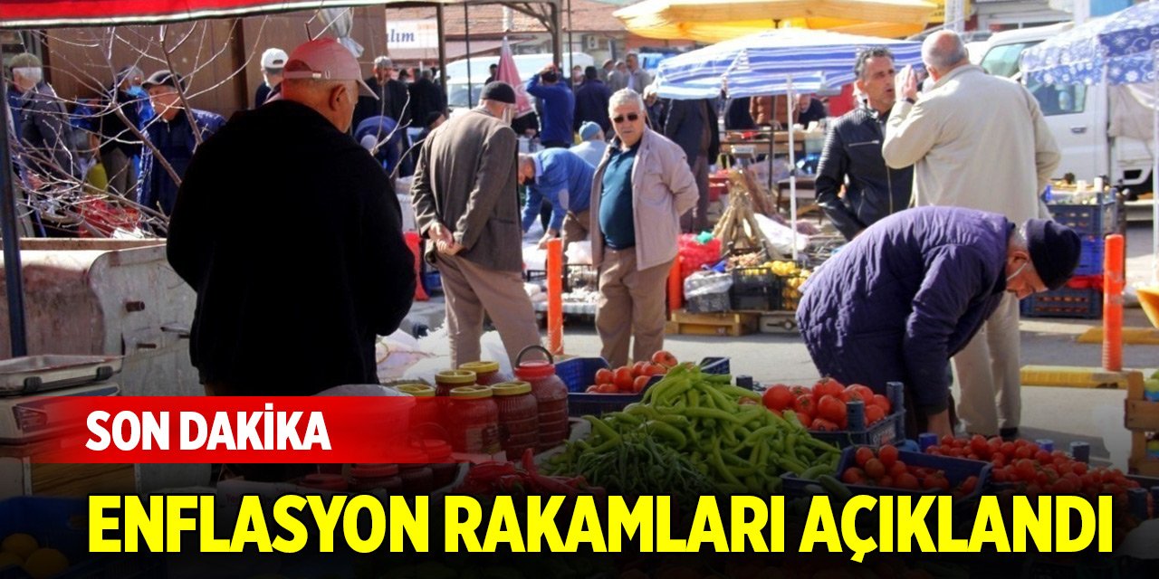 Son Dakika! Ekim ayı enflasyon rakamları açıklandı