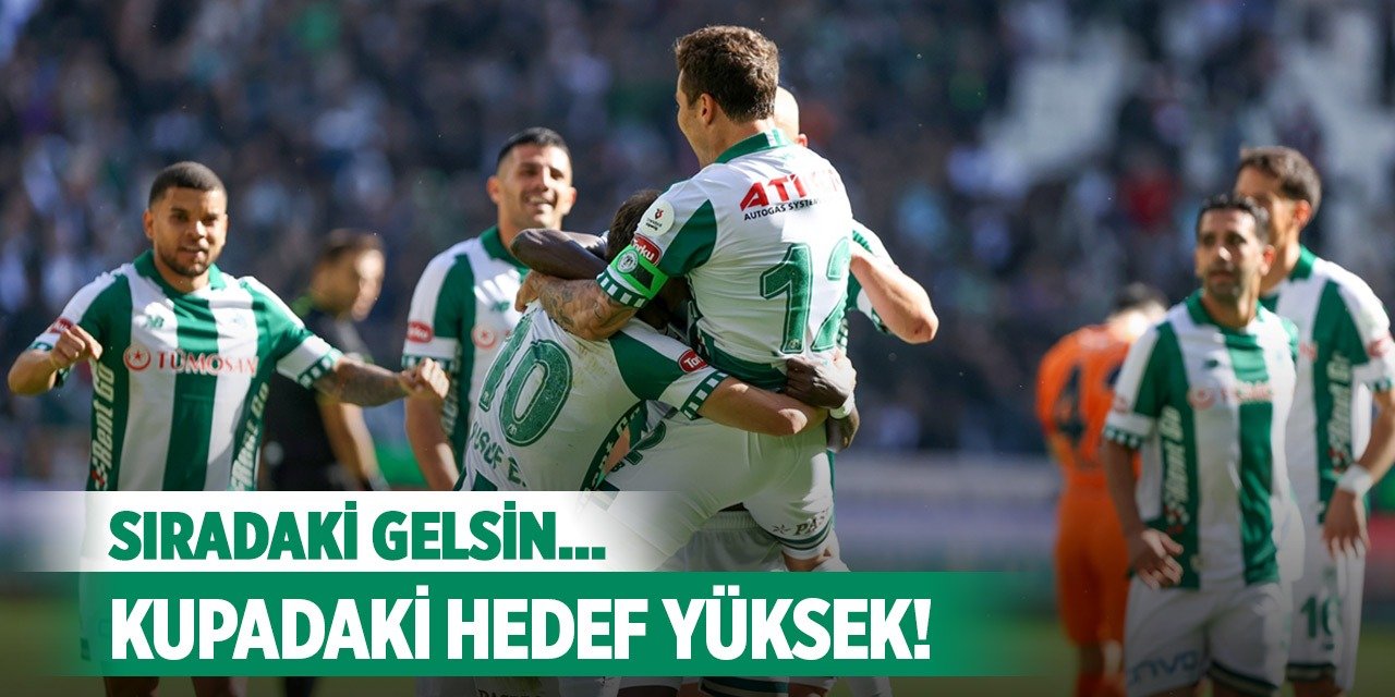 Konyaspor'un gözü rakibinde!