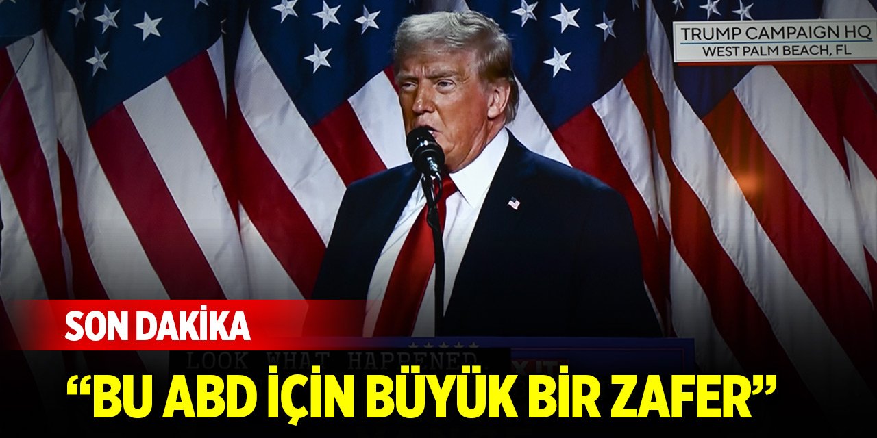 Son Dakika! Donald Trump: Bu ABD için büyük bir zafer