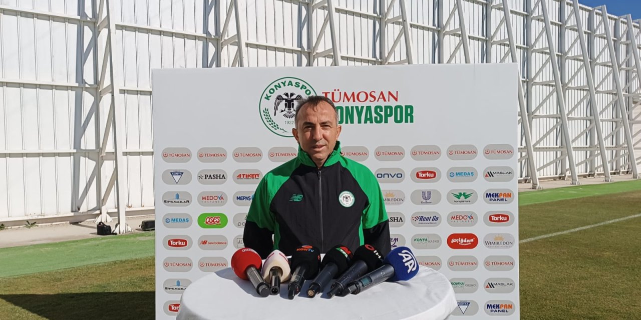 Konyaspor'da Uçar maç stratejisini anlattı!