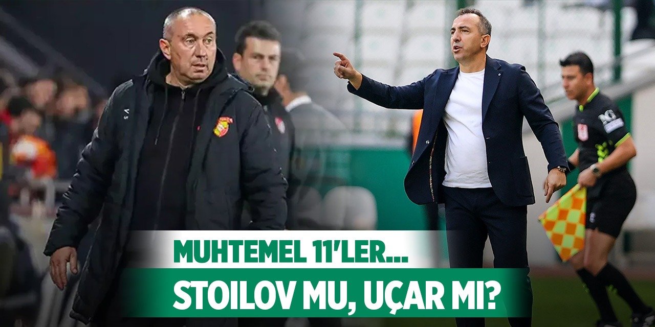 Göztepe-Konyaspor, Muhtemel 11'ler!