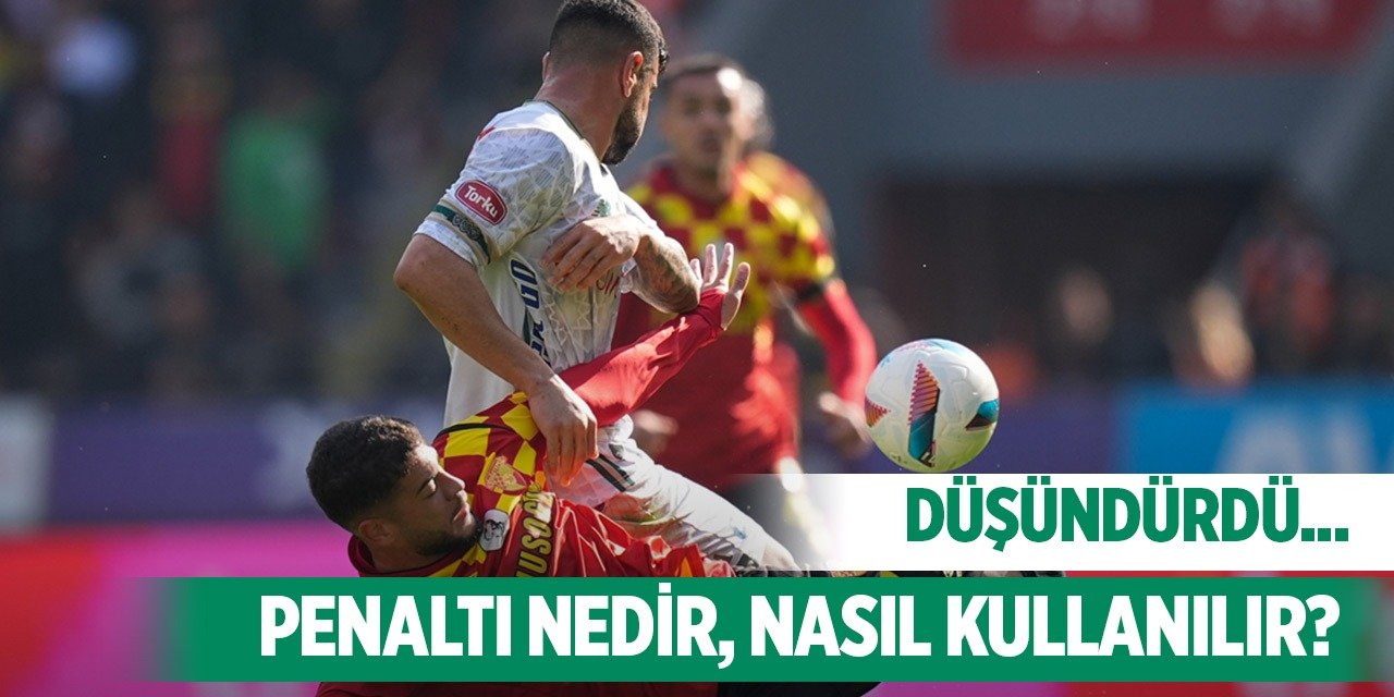 Konyaspor penaltıyı unuttu!