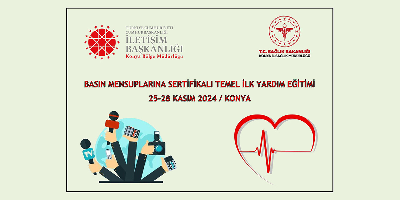 Konya’da basın mensuplarına eğitim verilecek