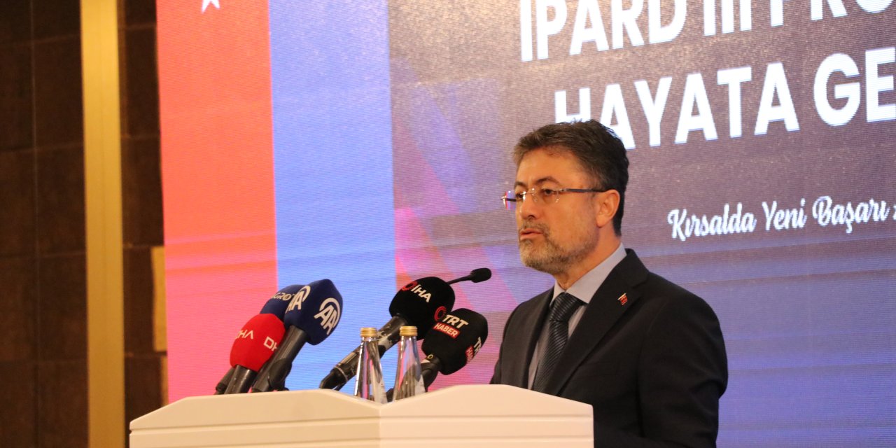 Bakan Yumaklı: 117 milyar liralık hibe desteği sağlandı