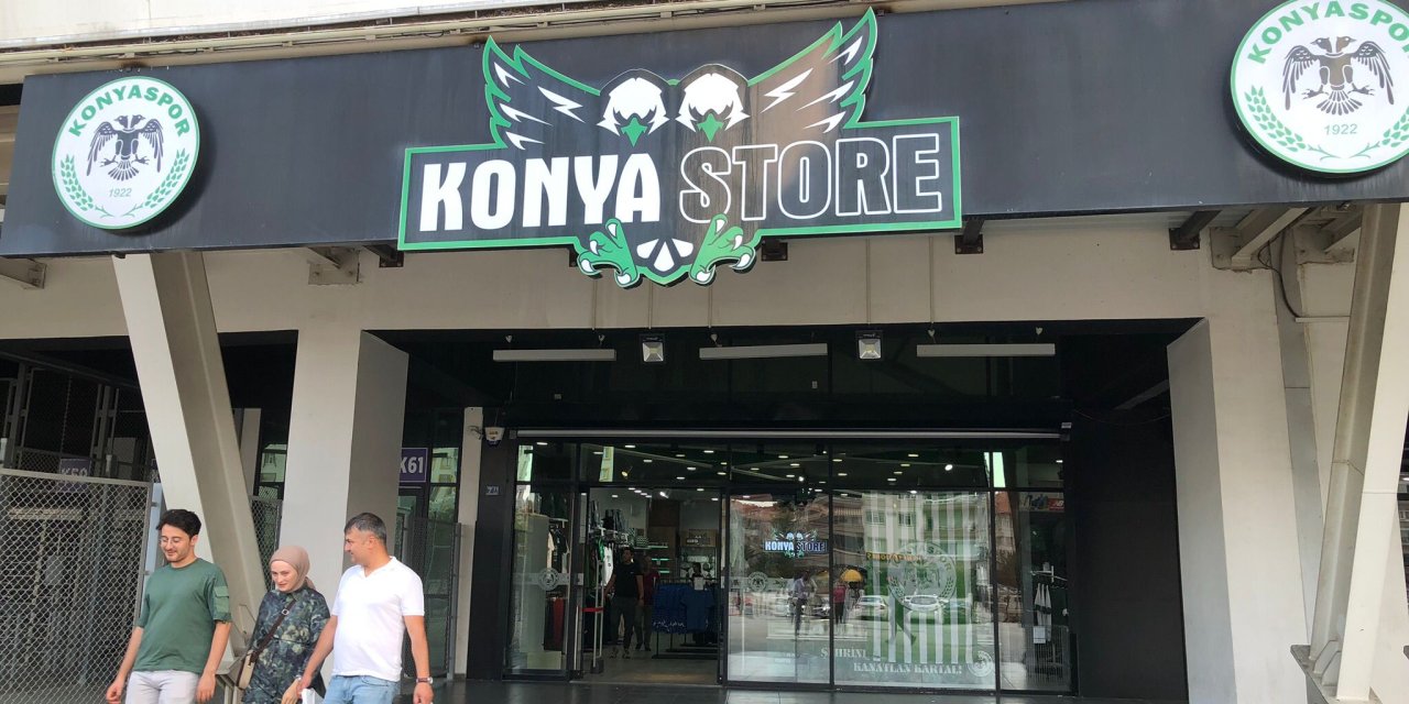 Store'de cazip Konyaspor ürünleri!