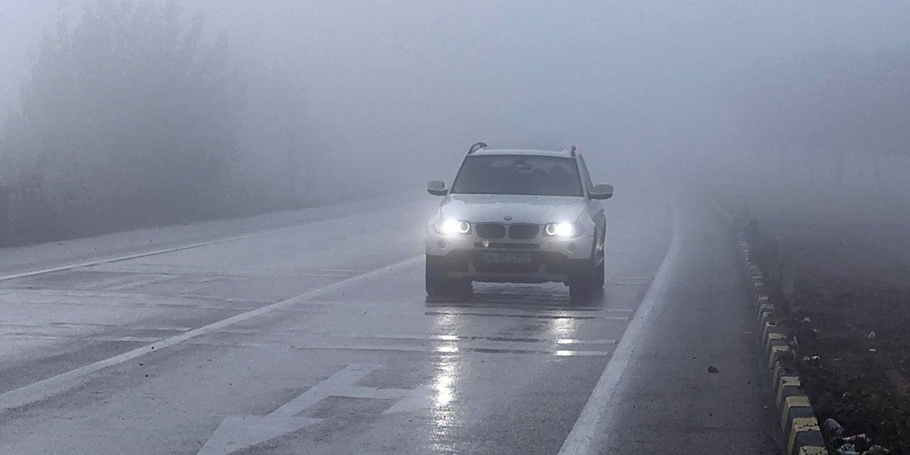 Kastamonu'da sis etkili oldu