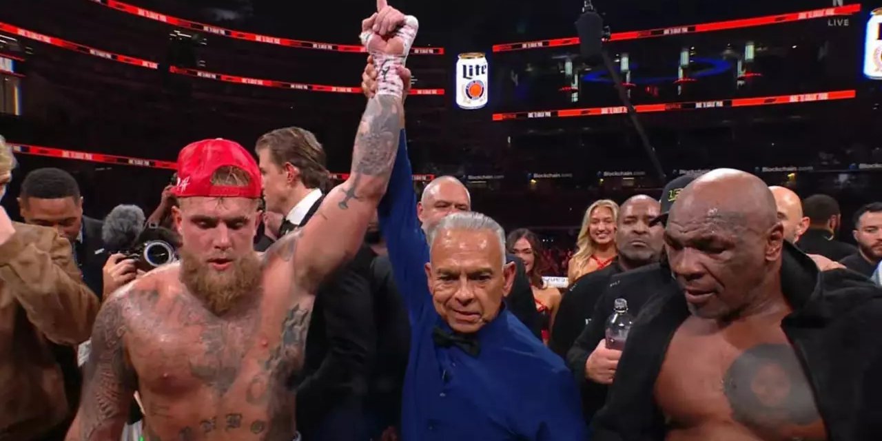 Dünyanın merakla beklediği  Mike Tyson-Jake Paul maçının kazananı belli oldu