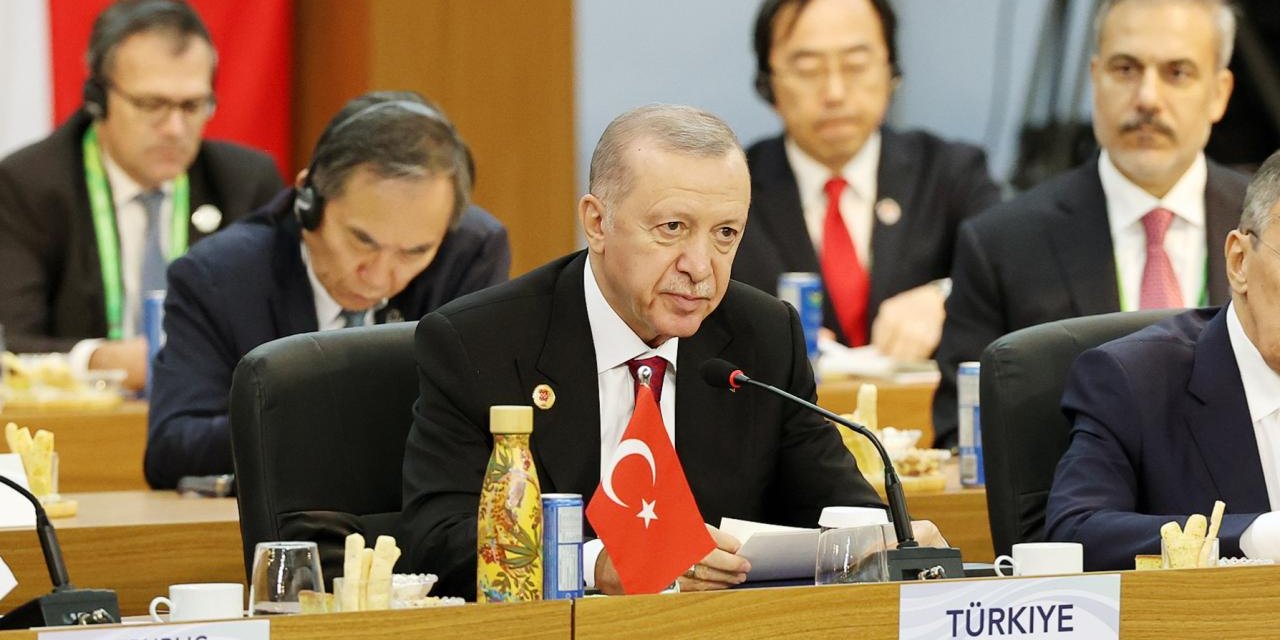 Başkan Erdoğan'dan G20'de Gazze mesajı!