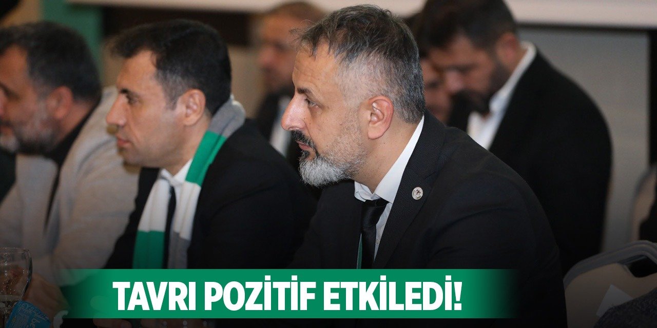 Konyaspor'da Özgökçen'den pozitif tavır!