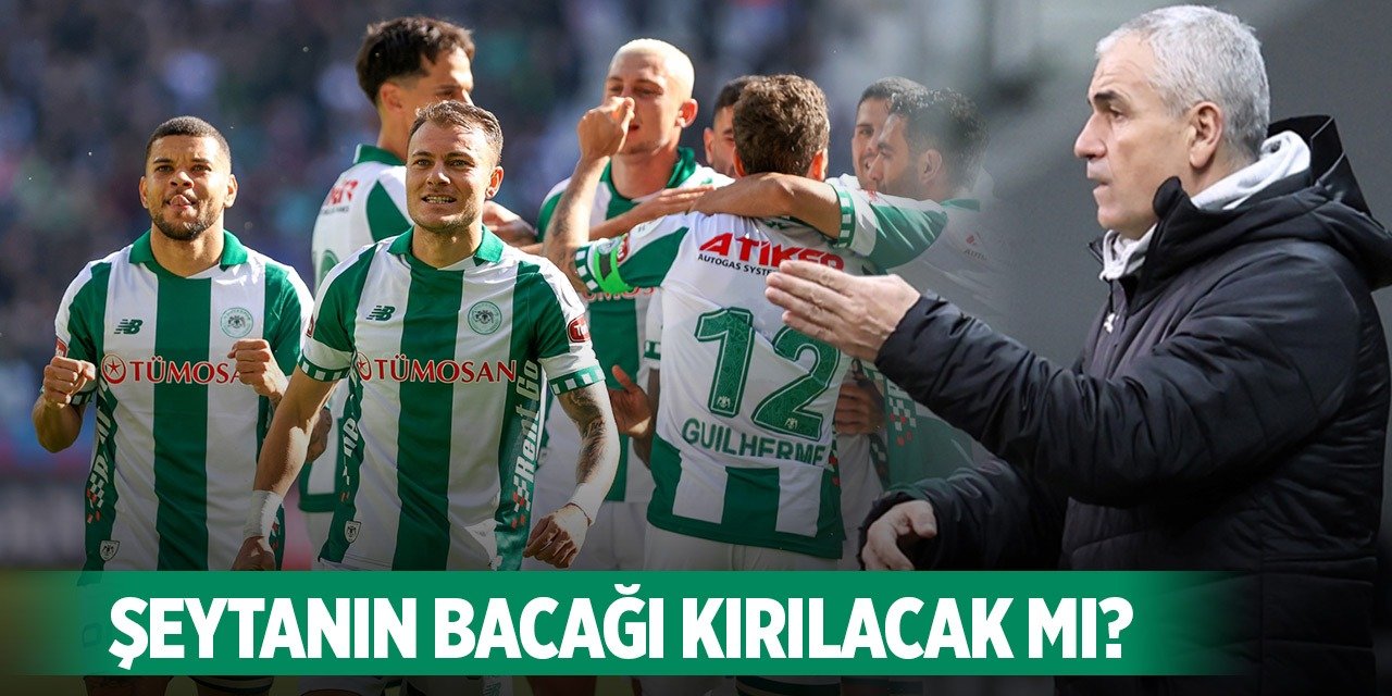 Konyaspor psikolojik üstünlüğü kırmak istiyor!