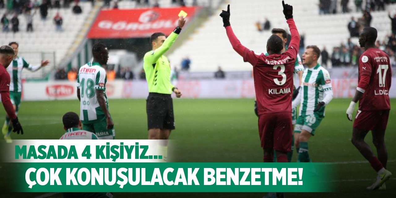 Konyaspor'a kartlar kolay mı çıkıyor, işte cevabı!