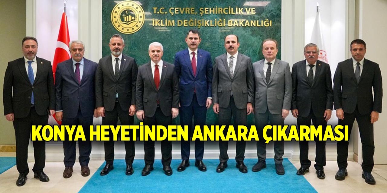 Konya heyetinden  Ankara çıkarması