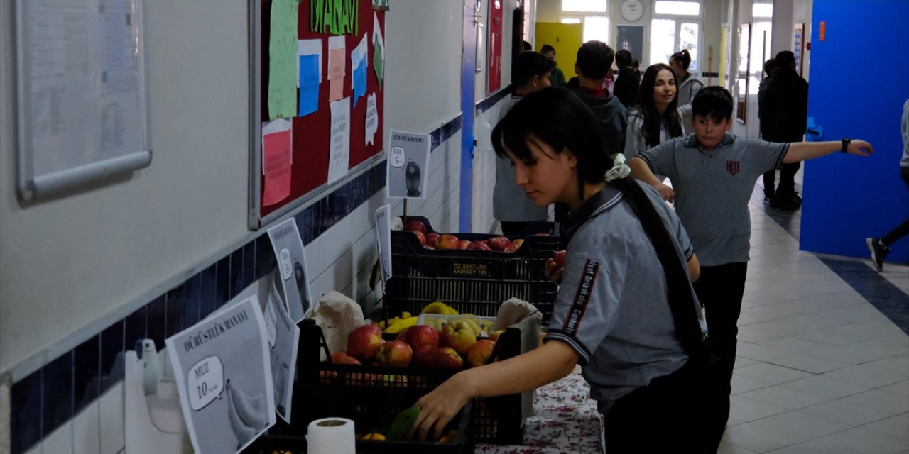 Konya'da "Dürüstlük Manavı" projesi hayata geçirildi