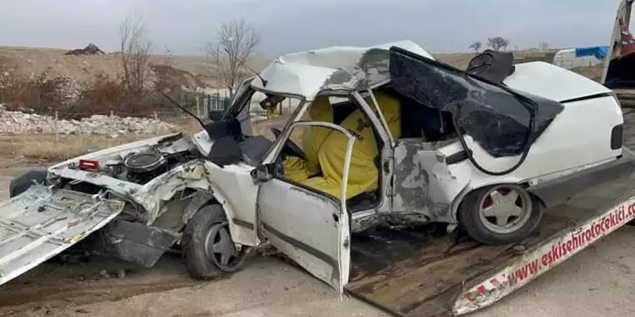 Eskişehir'de korkunç kaza! Hayatını kaybetti