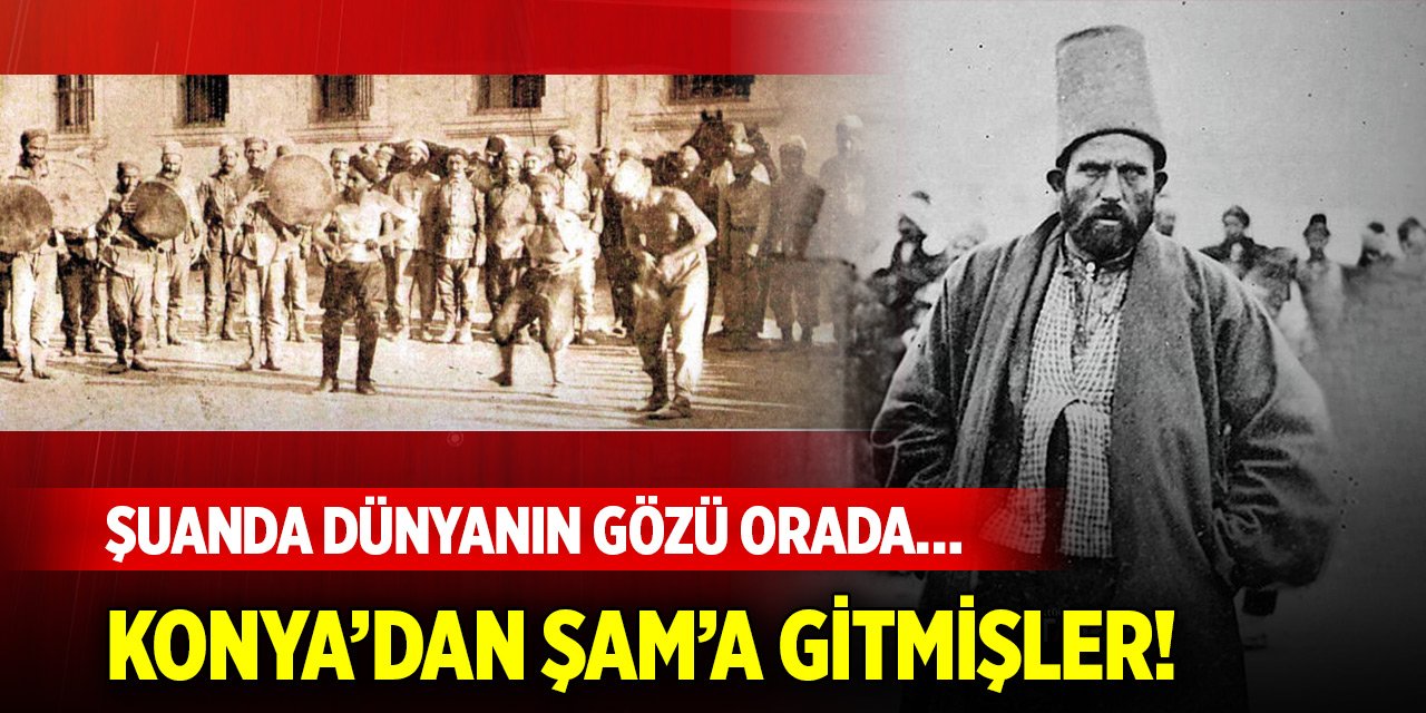 Şuanda dünyanın gözü orada… Konya’dan Şam’a gitmişler!