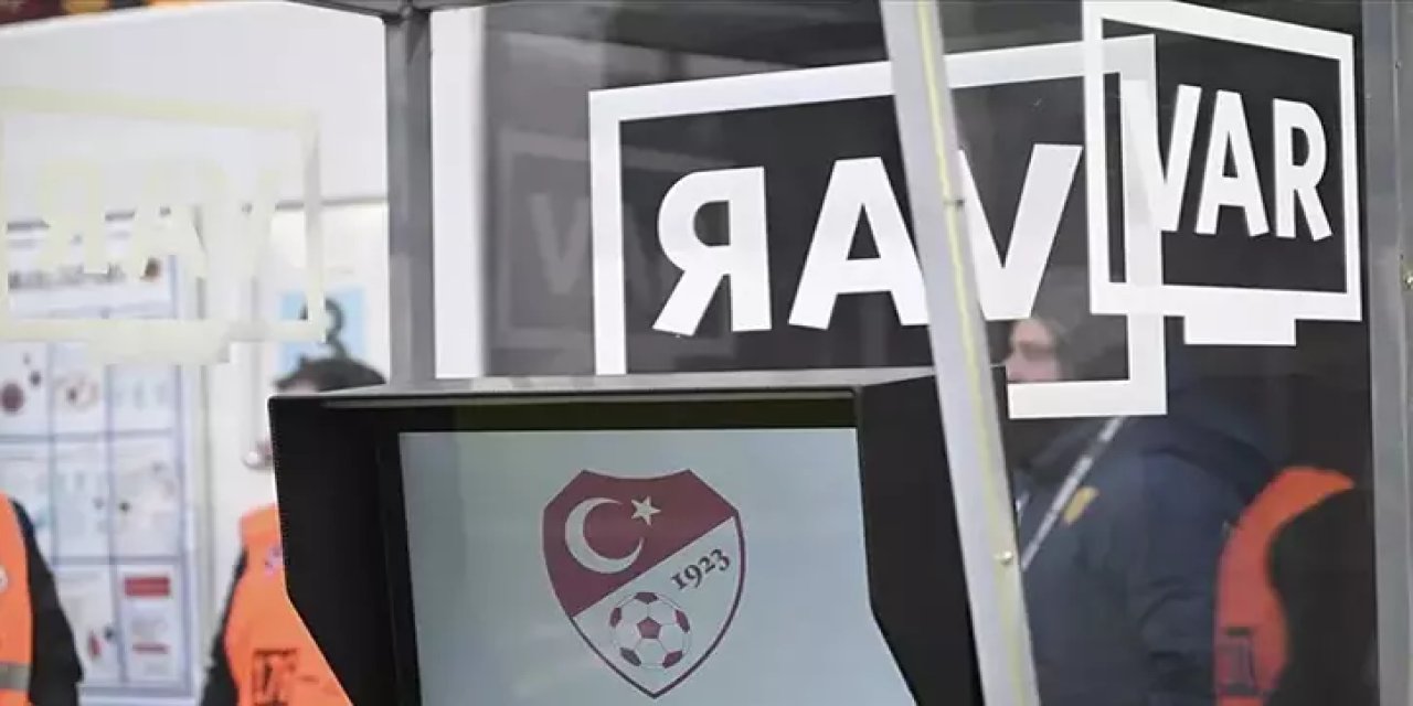 Süper Lig'de haftanın VAR kayıtları açıklandı