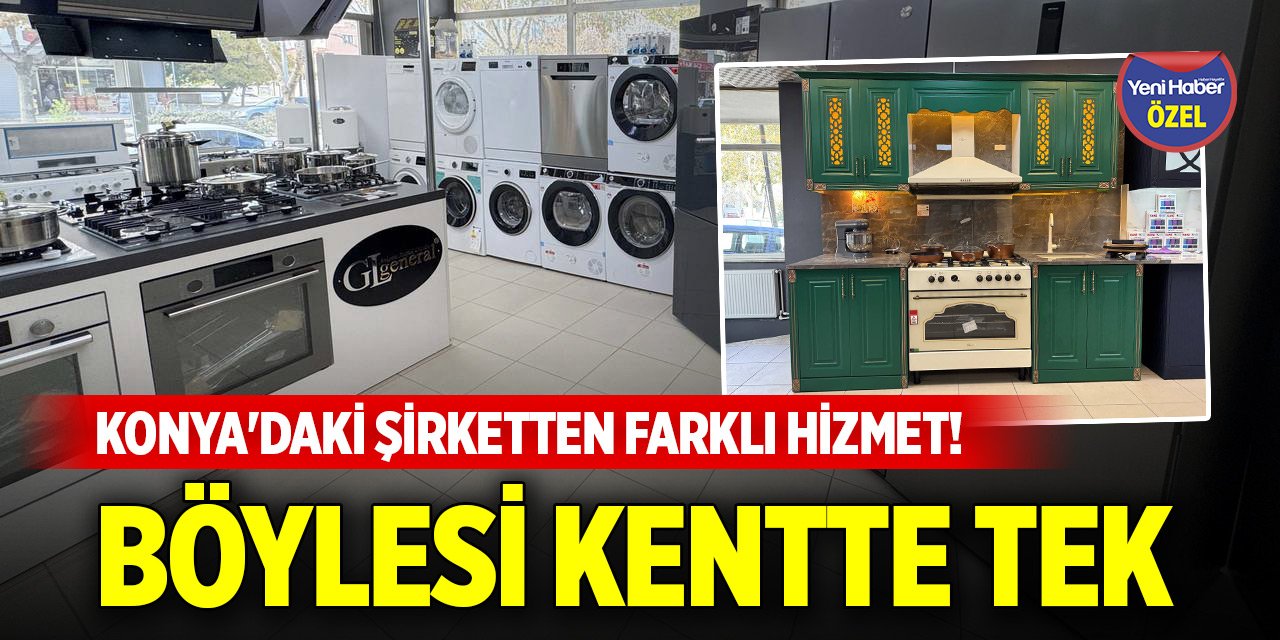 Konya'daki şirketten bambaşka bir hizmet! Böylesi kentte tek