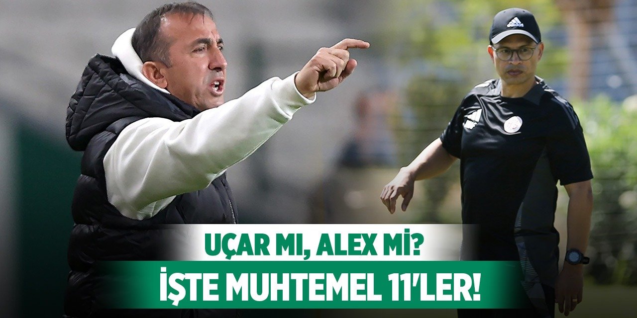 Konyaspor-Antalyaspor, Muhtemel 11'ler!