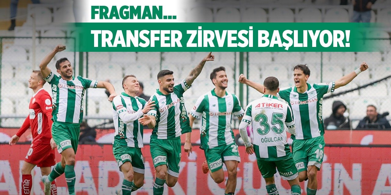 Konyaspor'da ilk transfer zirvesi başlıyor!