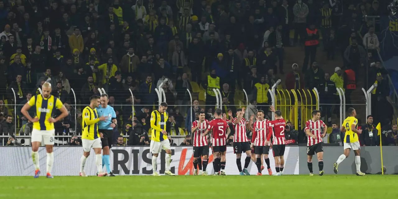 Kadıköy'de hüzün gecesi! Fenerbahçe'ye Athletic Bilbao darbesi