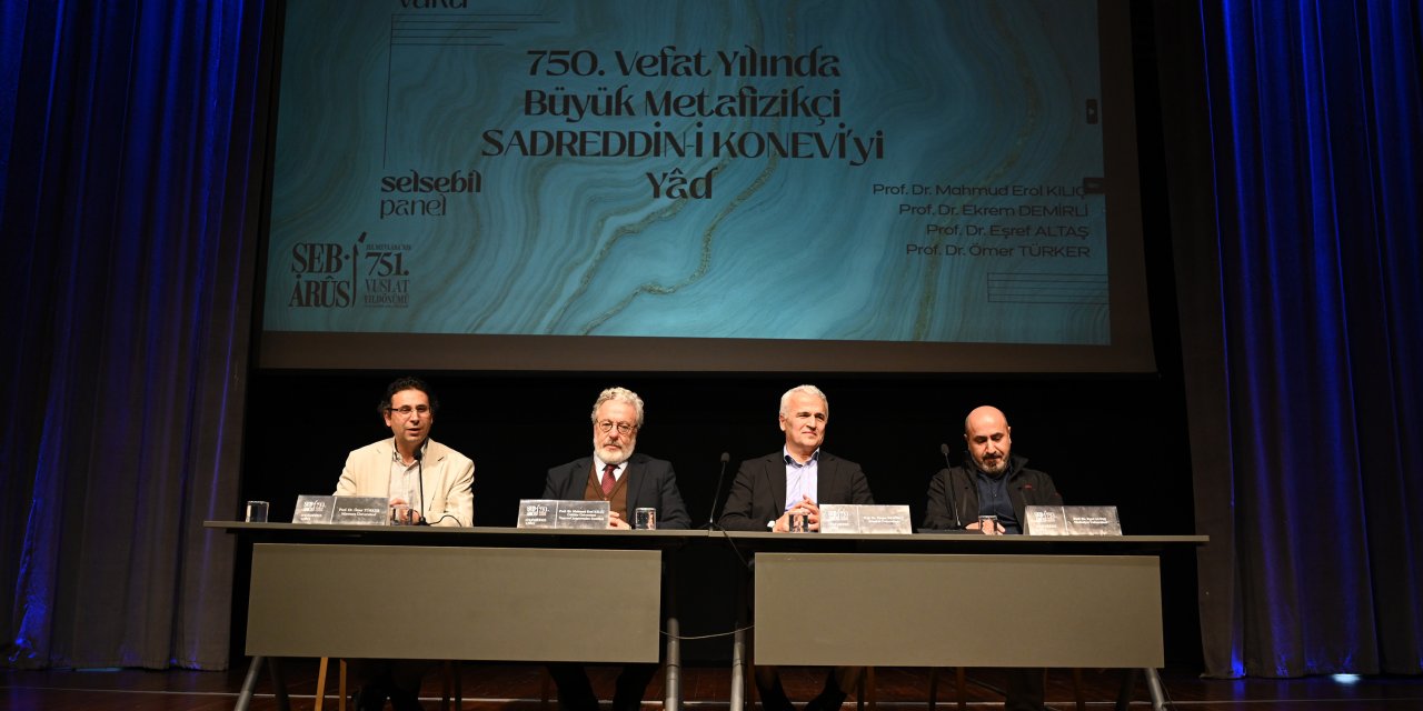 Konya'da Sadreddin-i Konevi’yi Yad Paneli düzenledi