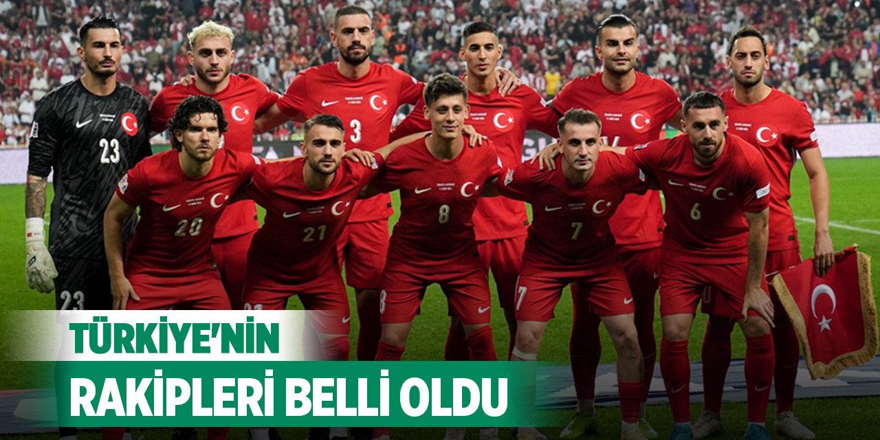 Türkiye'nin 2026 Dünya Kupası elemelerindeki rakipleri belli oldu