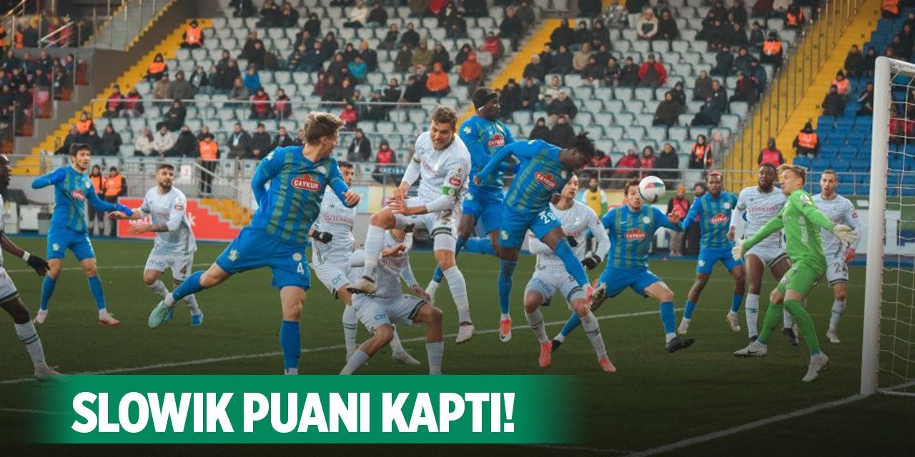 Konyaspor puanı kaptı!