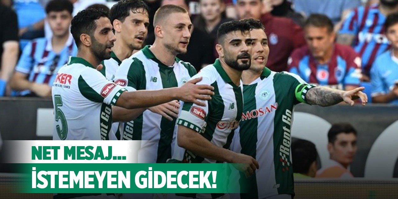 Konyaspor'da yönetimden transfer mesajı