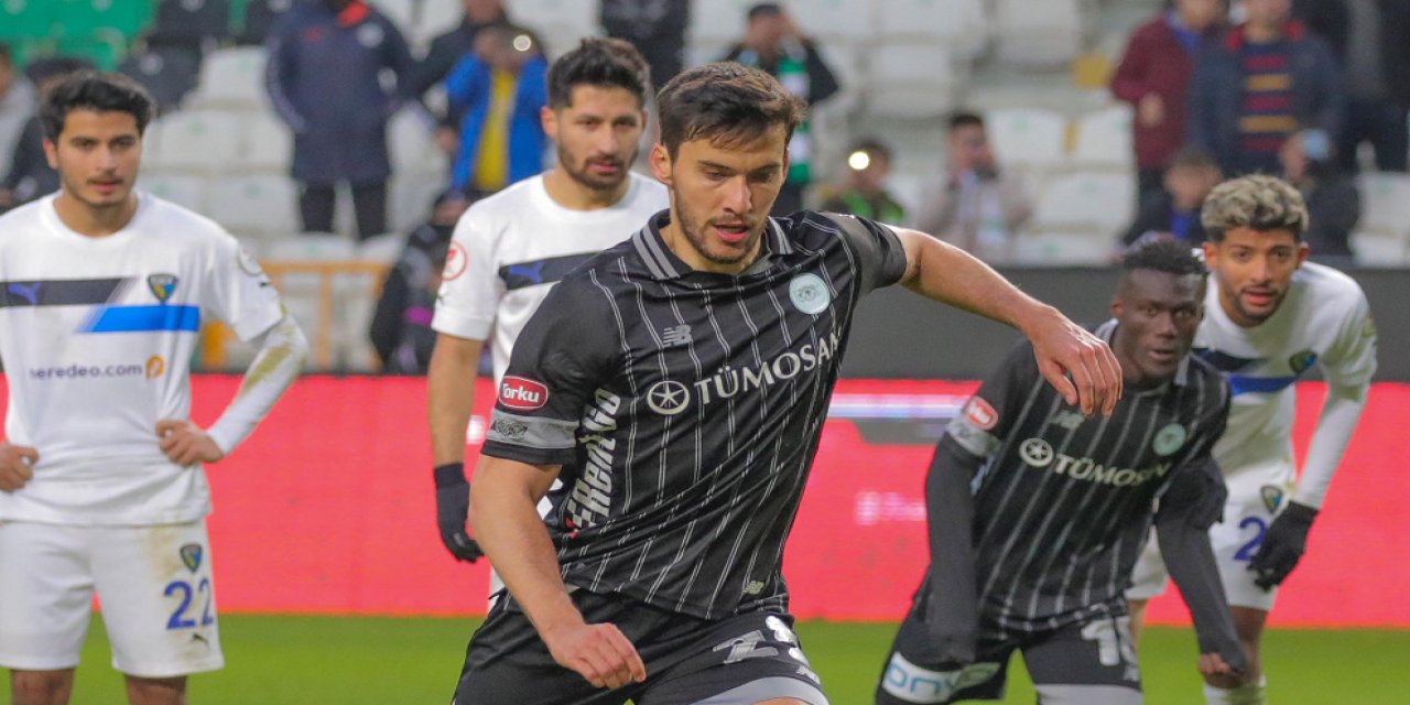 Konyaspor'da Umut'un golü sonrası o şarkı çaldı!