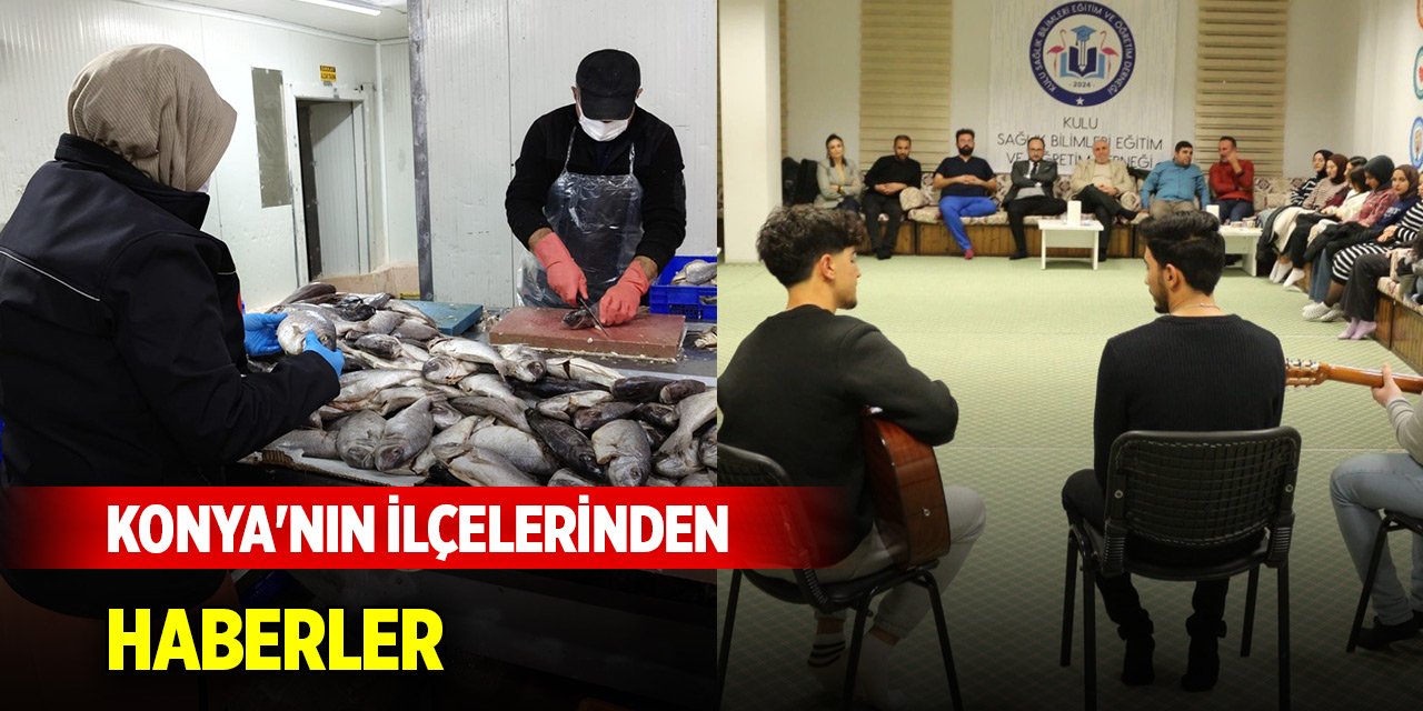 Konya'nın ilçelerinden kısa kısa haberler (18 Aralık 2024)