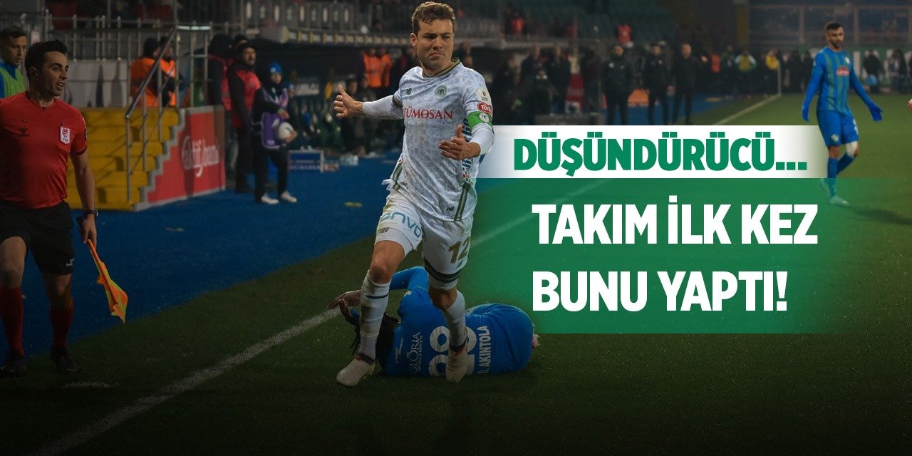 Konyaspor'dan şaşırtıcı rakamlar!