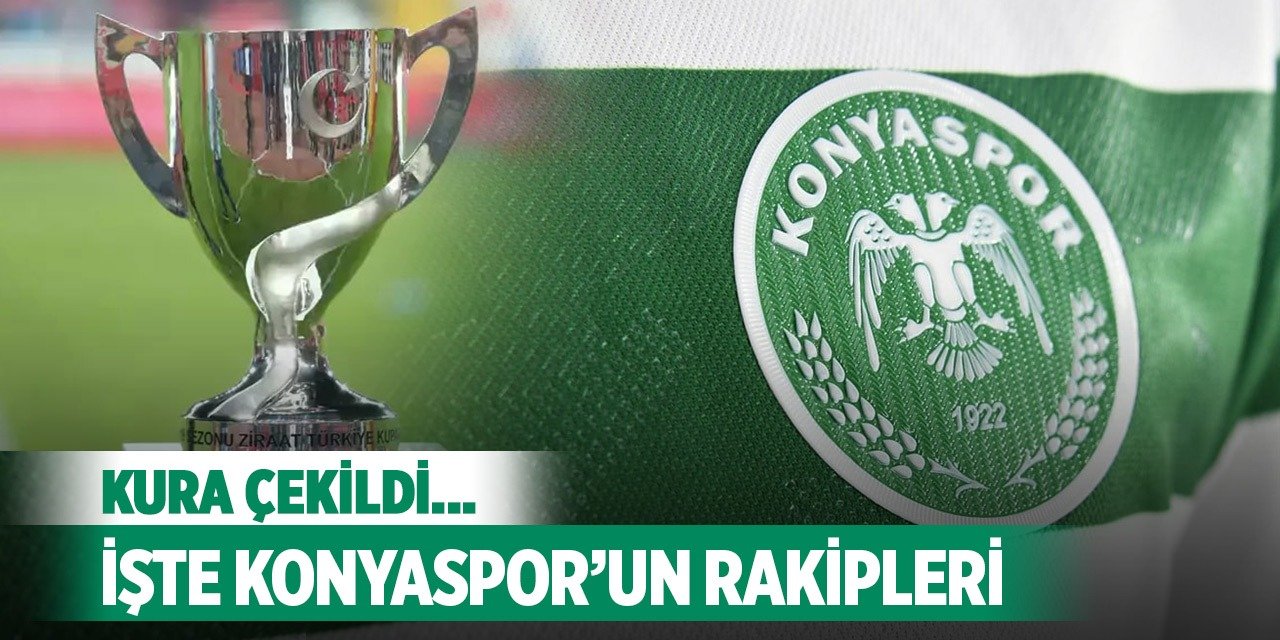 Konyaspor'un kupa rakipleri açıklandı!