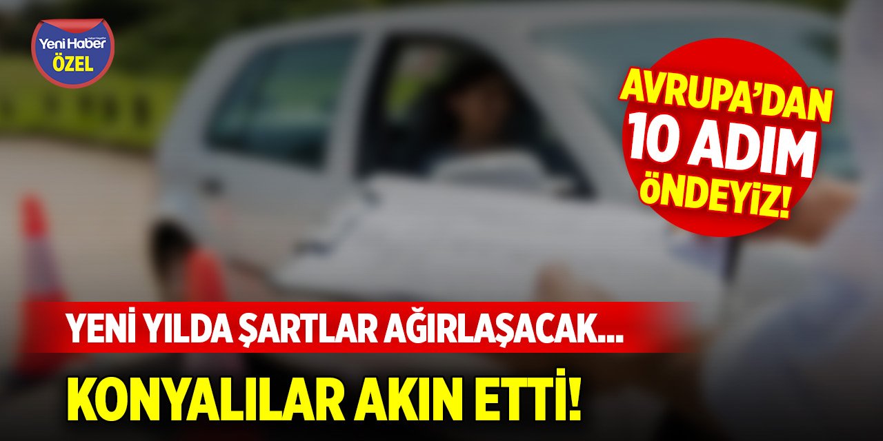 Yeni yılda şartlar ağırlaşacak... Konyalılar akın etti