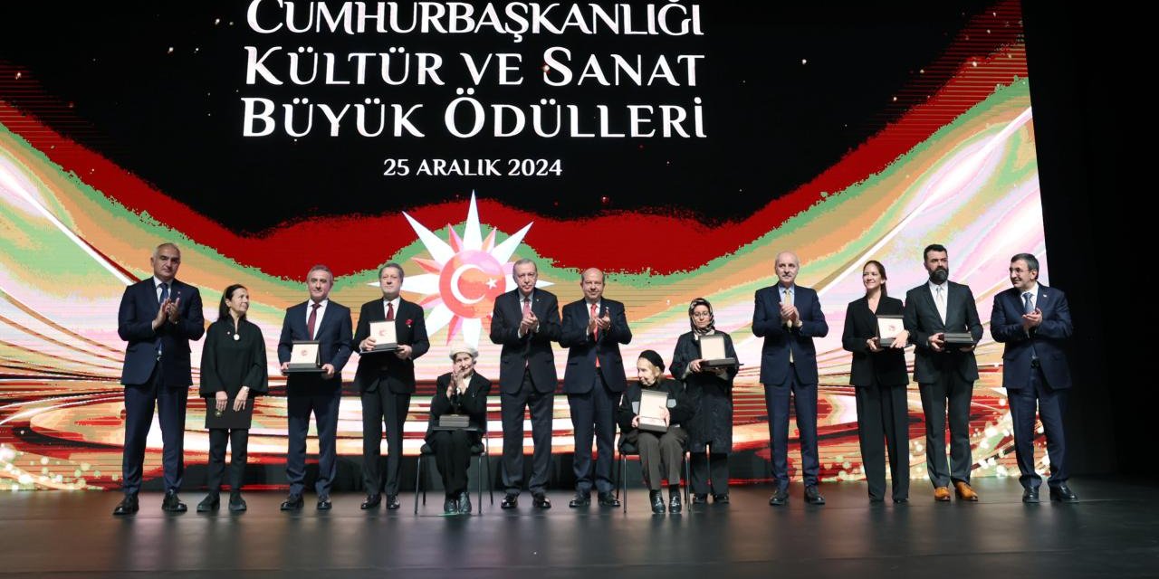 Cumhurbaşkanlığı Kültür Sanat Büyük Ödülleri sahiplerini buldu