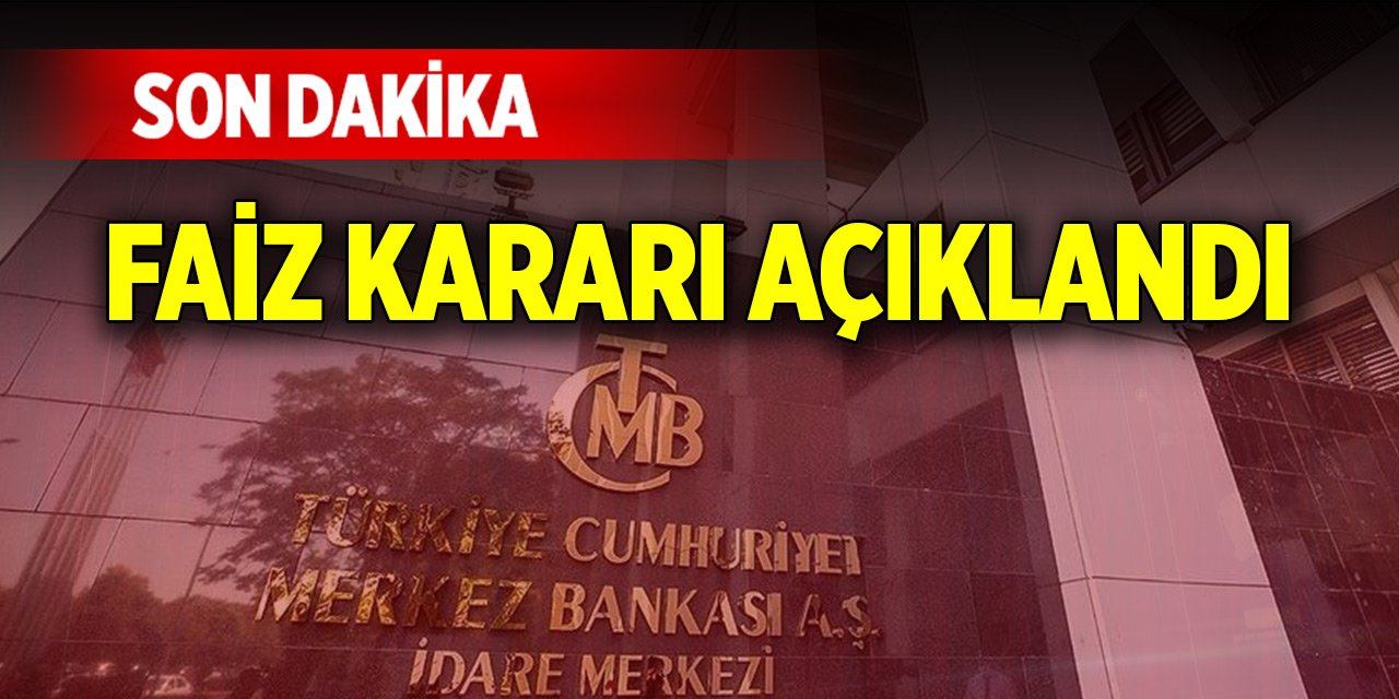 Son Dakika! Merkez Bankası açıkladı: Yılın son faiz kararı belli oldu