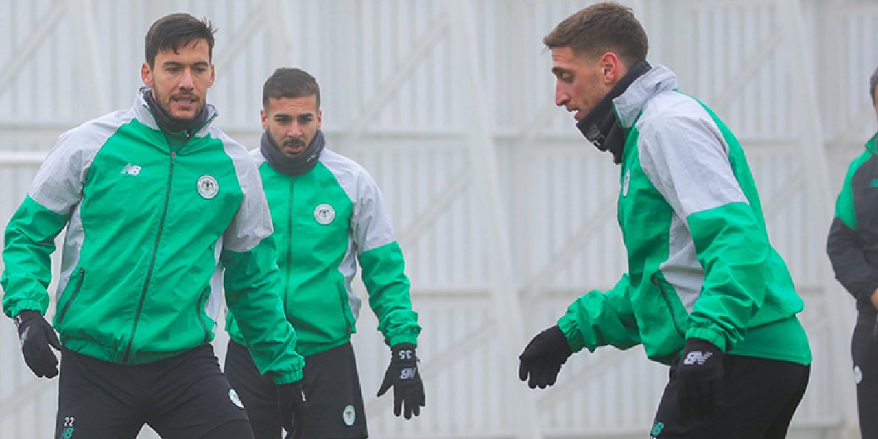Konyaspor son hazırlıklarını yapıyor