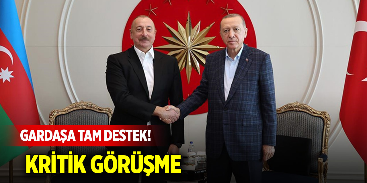 Gardaşa tam destek! Cumhurbaşkanı Erdoğan ile Aliyev telefonda görüştü