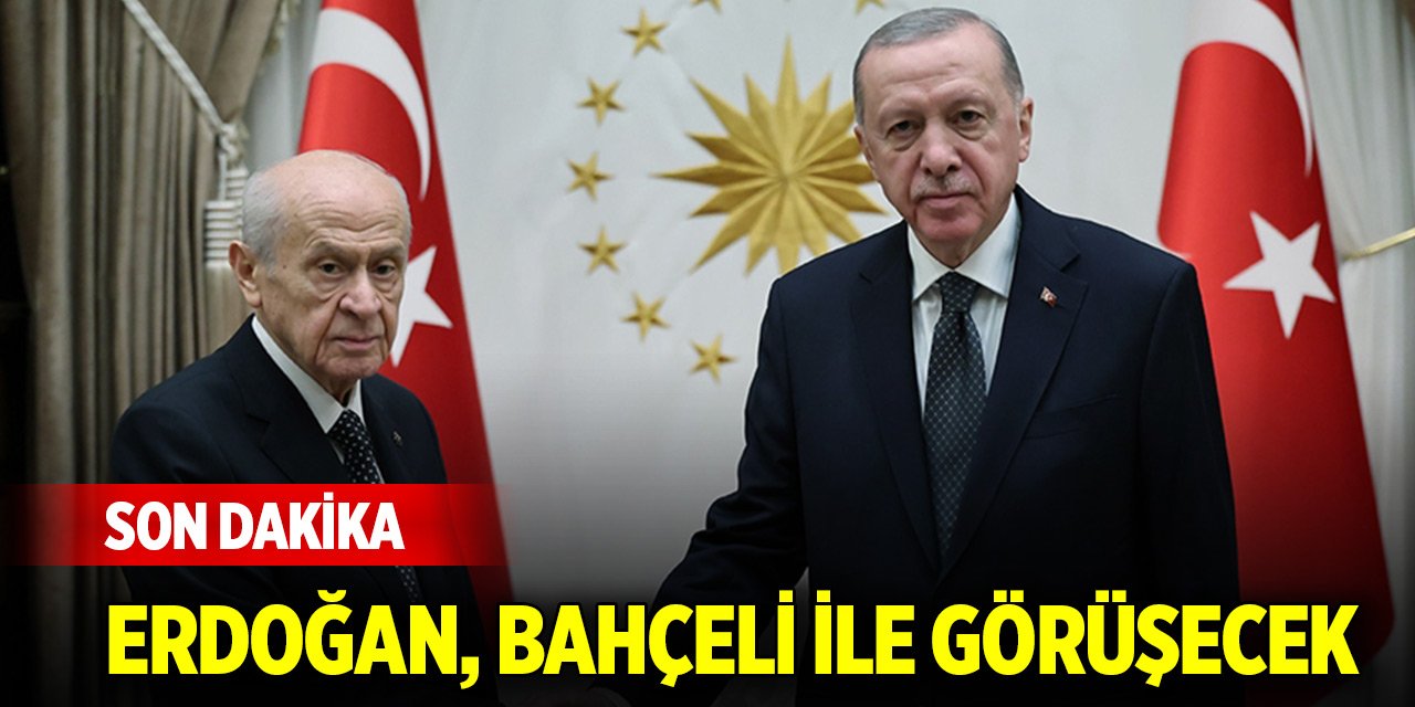 Son Dakika! Cumhurbaşkanı Erdoğan, Bahçeli ile görüşecek