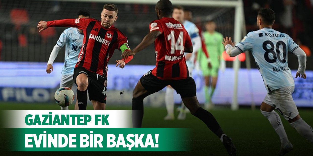 Gaziantep FK evinde bir başka!