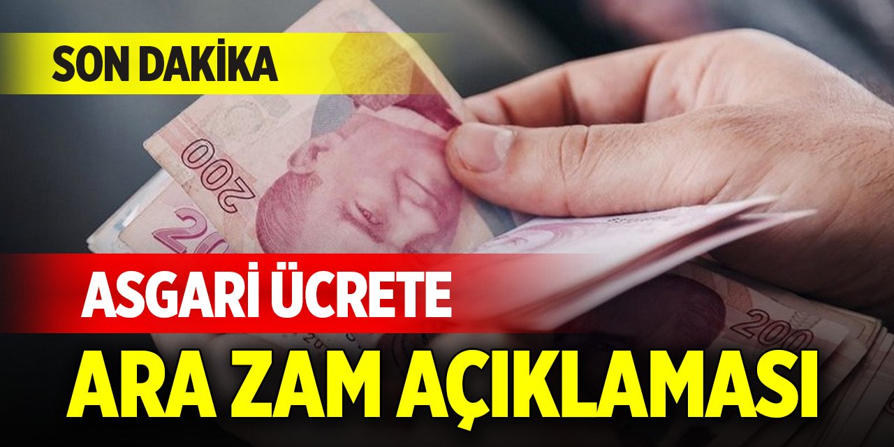 Son Dakika! Bakan Işıkhan'dan asgari ücrete ara zam açıklaması