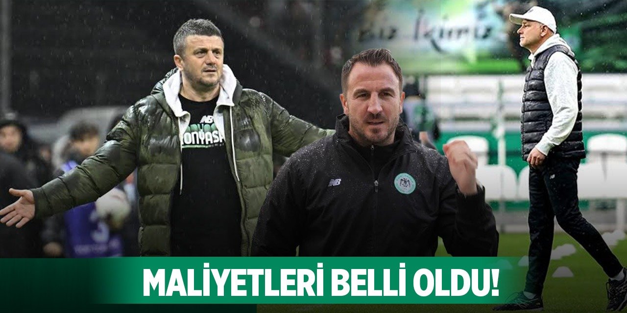 Konyaspor'da giden hocaların maliyetleri belli oldu!