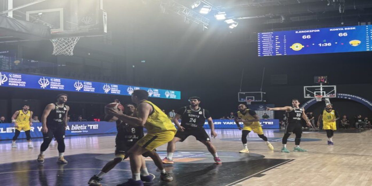 Konya BBSK son nefeste kaybetti