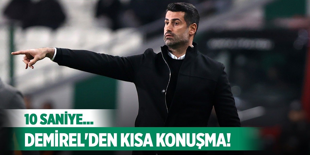 Volkan Demirel'den Konyaspor'a tebrik!