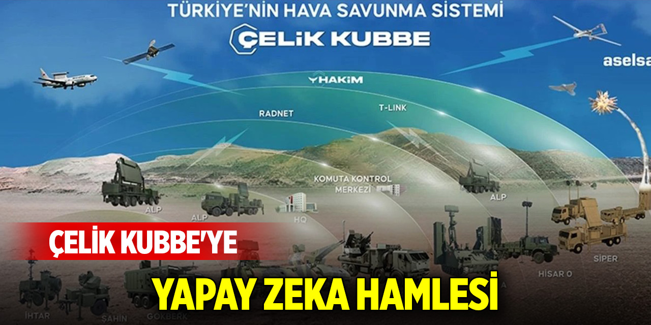 Çelik Kubbe'ye yapay zeka hamlesi