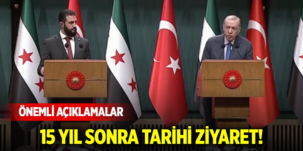 15 yıl sonra tarihi ziyaret! Terörle Mücadelede Suriye'ye Destek Sağlamaya Hazırız