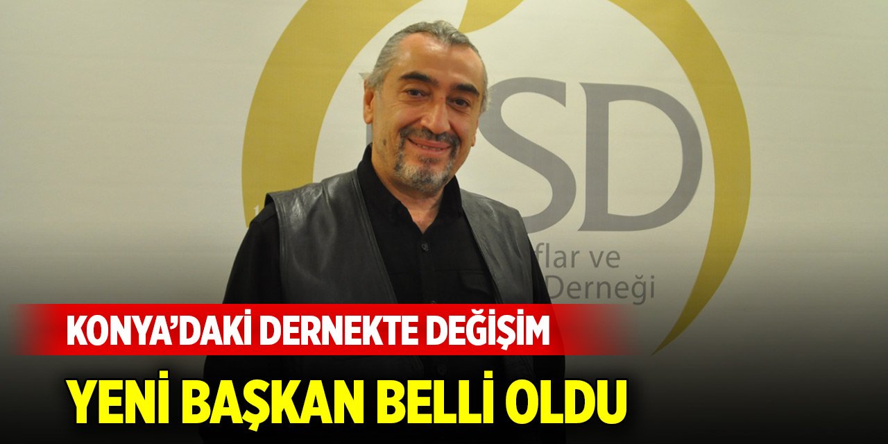 Konya'daki dernekte görev değişimi... Yeni başkan belli oldu