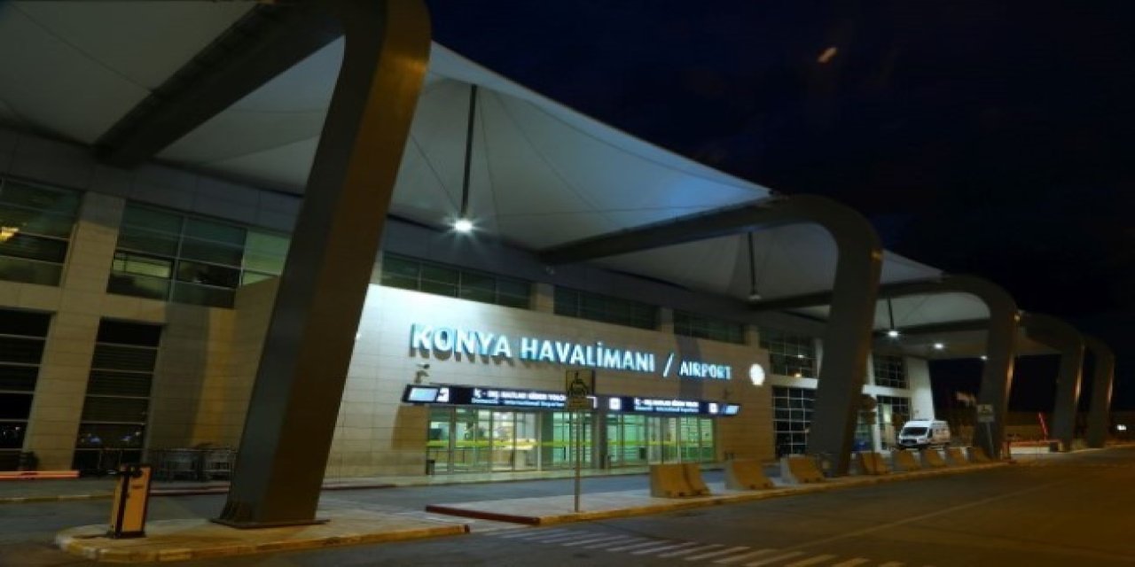 Konya Havalimanının ocak ayı rakamları açıklandı