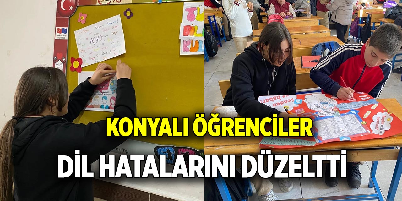 Konyalı öğrenciler dil peşinde