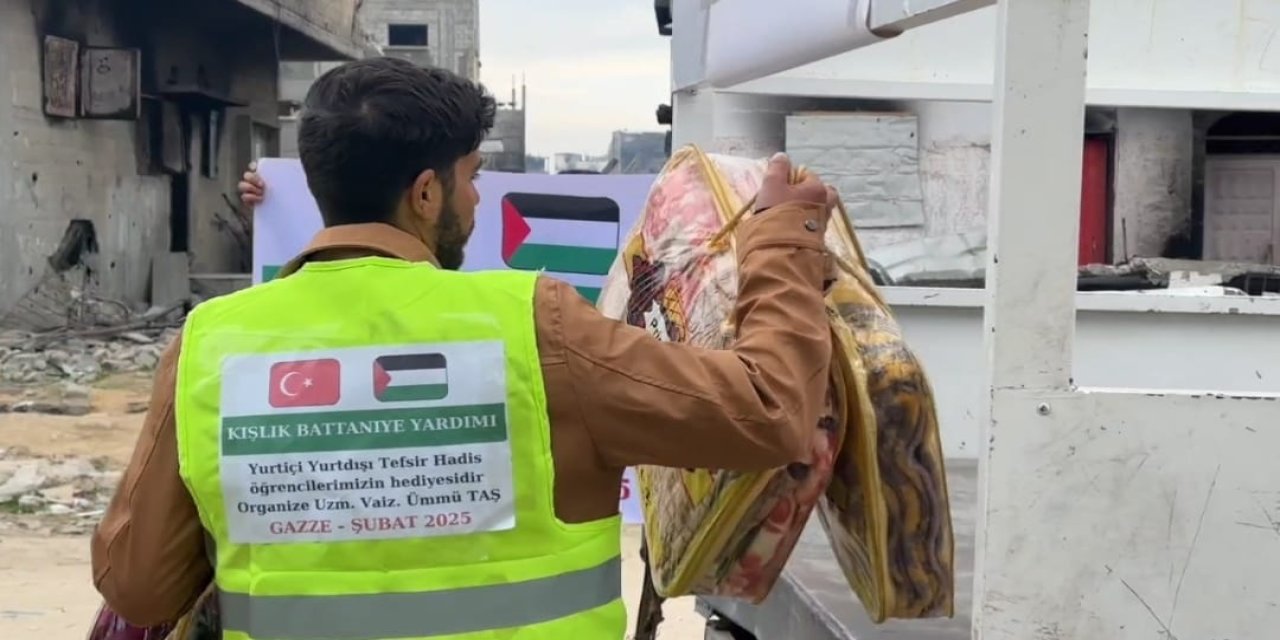 Konya’dan Gazze’ye yardım eli